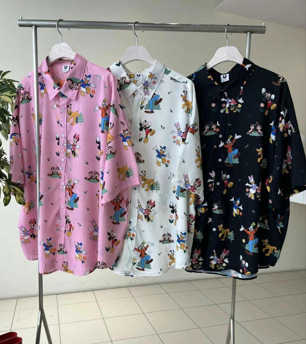 米奇圖案短袖恤衫 KKUKKU-006S