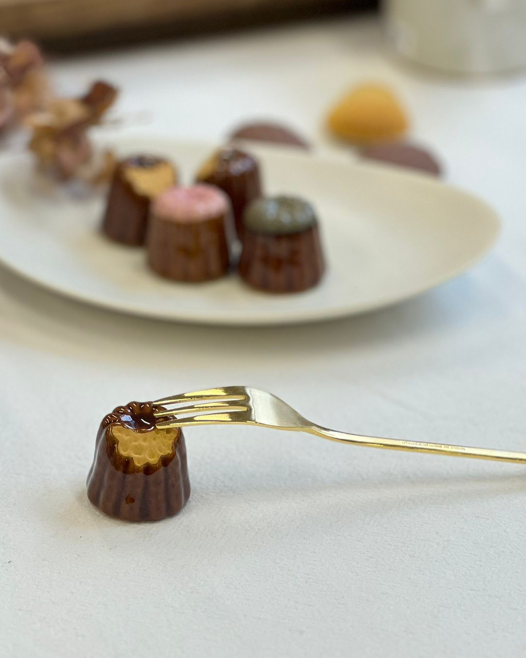 美濃燒 可麗露筷子托(3款)｜ihoshiro