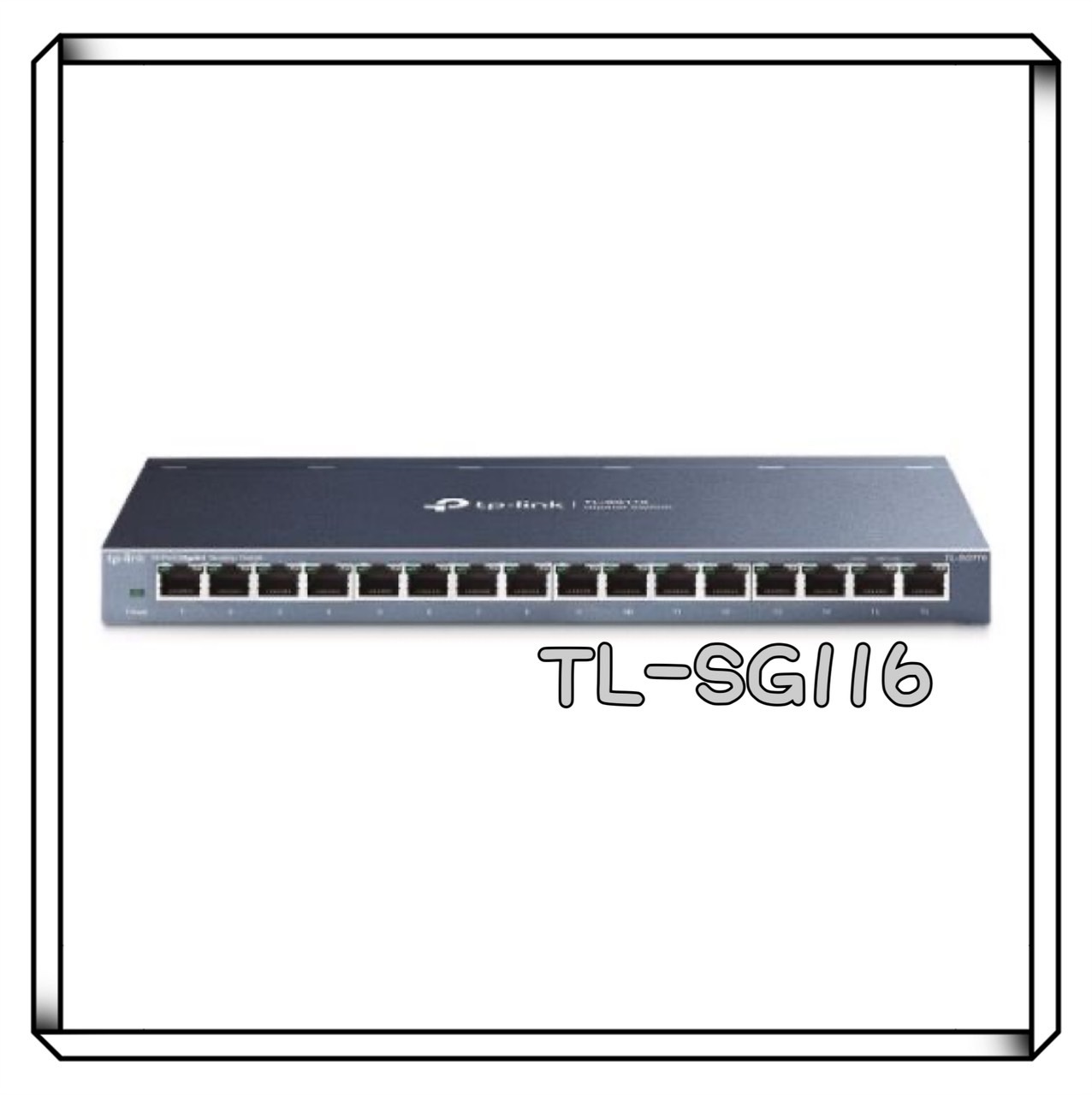 TP-LINK TL-SG116 16埠 Gigabit桌上型交換器