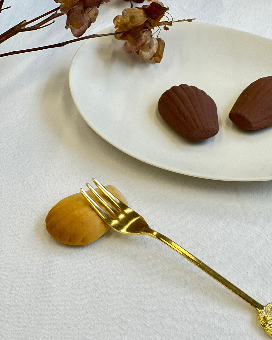 美濃燒 貝殼蛋糕筷子托(2款)｜ihoshiro