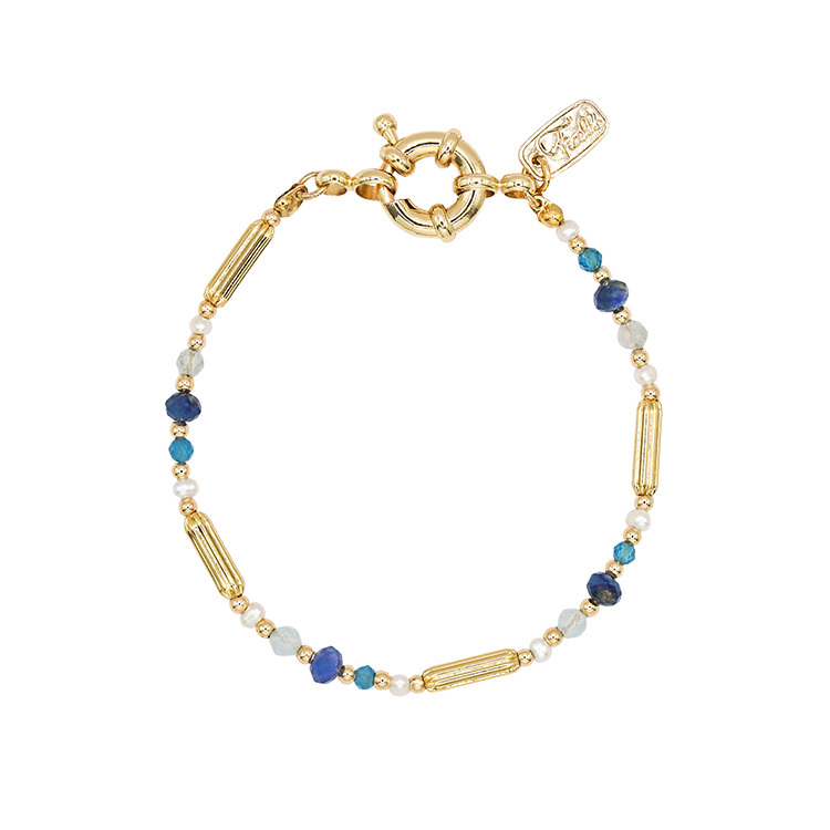 粉蝶花願望 – 藍晶石 – 手鍊