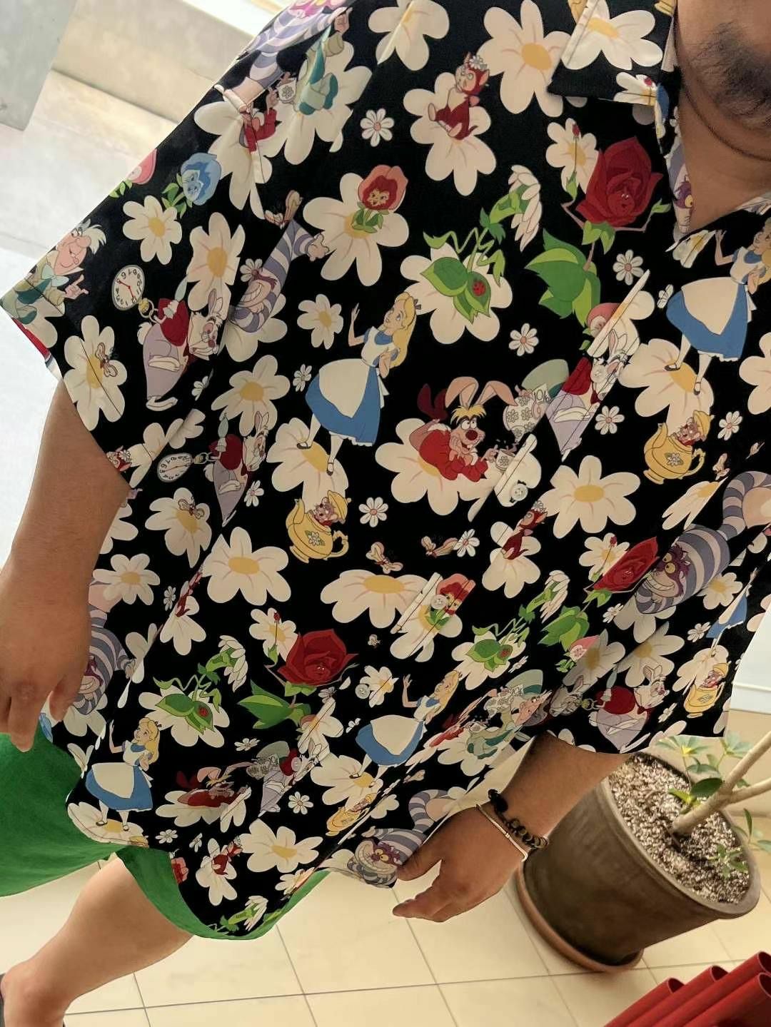 白雪公主圖案短袖恤衫 KKUKKU-007S