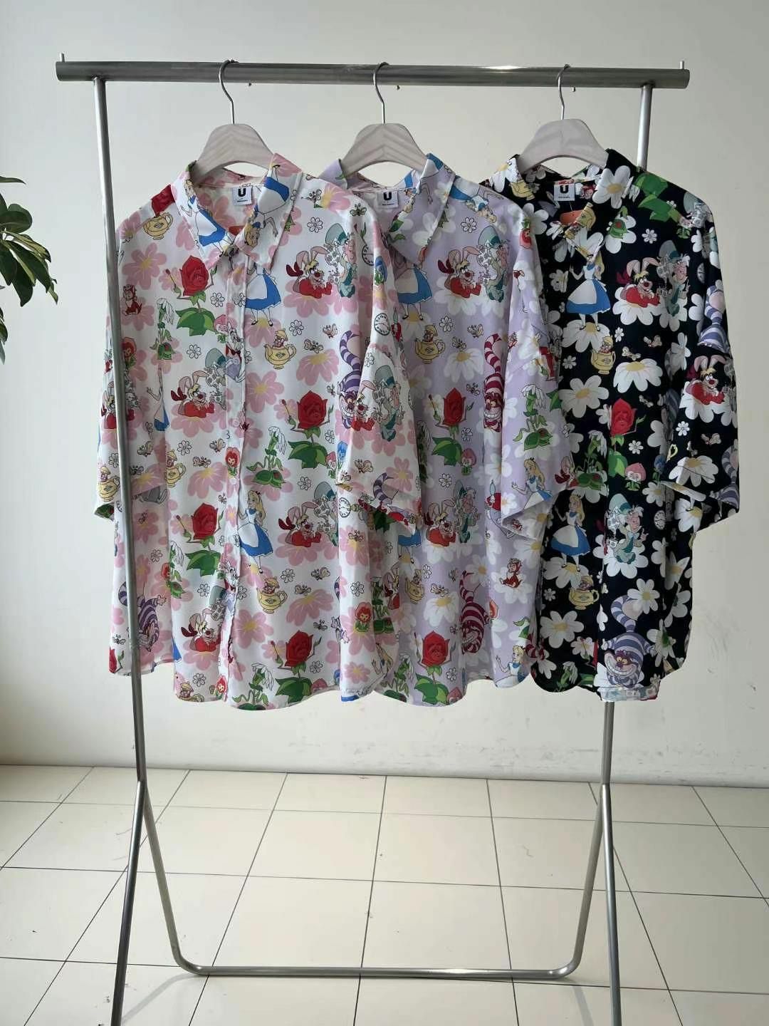 白雪公主圖案短袖恤衫 KKUKKU-007S