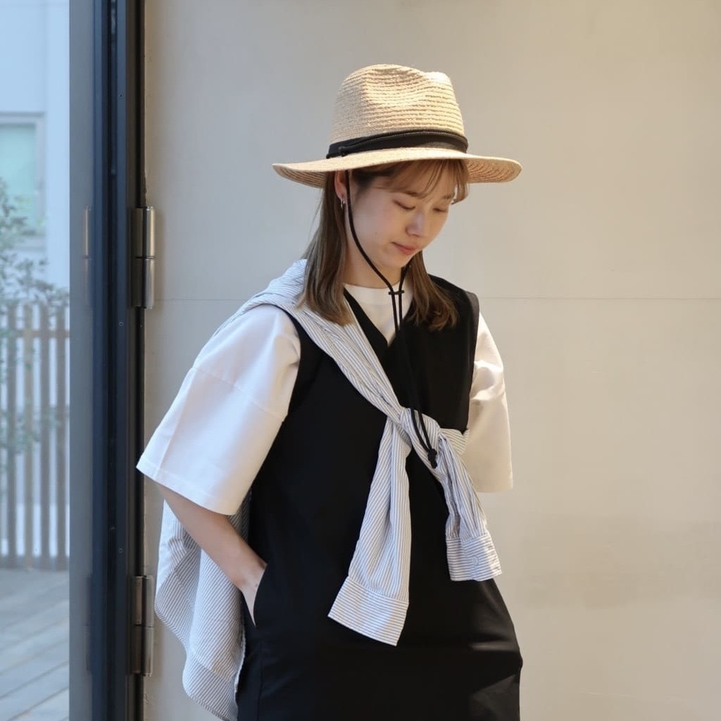 預購┃日本 THE NORTH FACE RAFFIA BLADE HAT 紳士帽 折疊 拉菲草 草帽