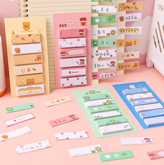 卡通ins便利贴（20张x6枚）款式随机