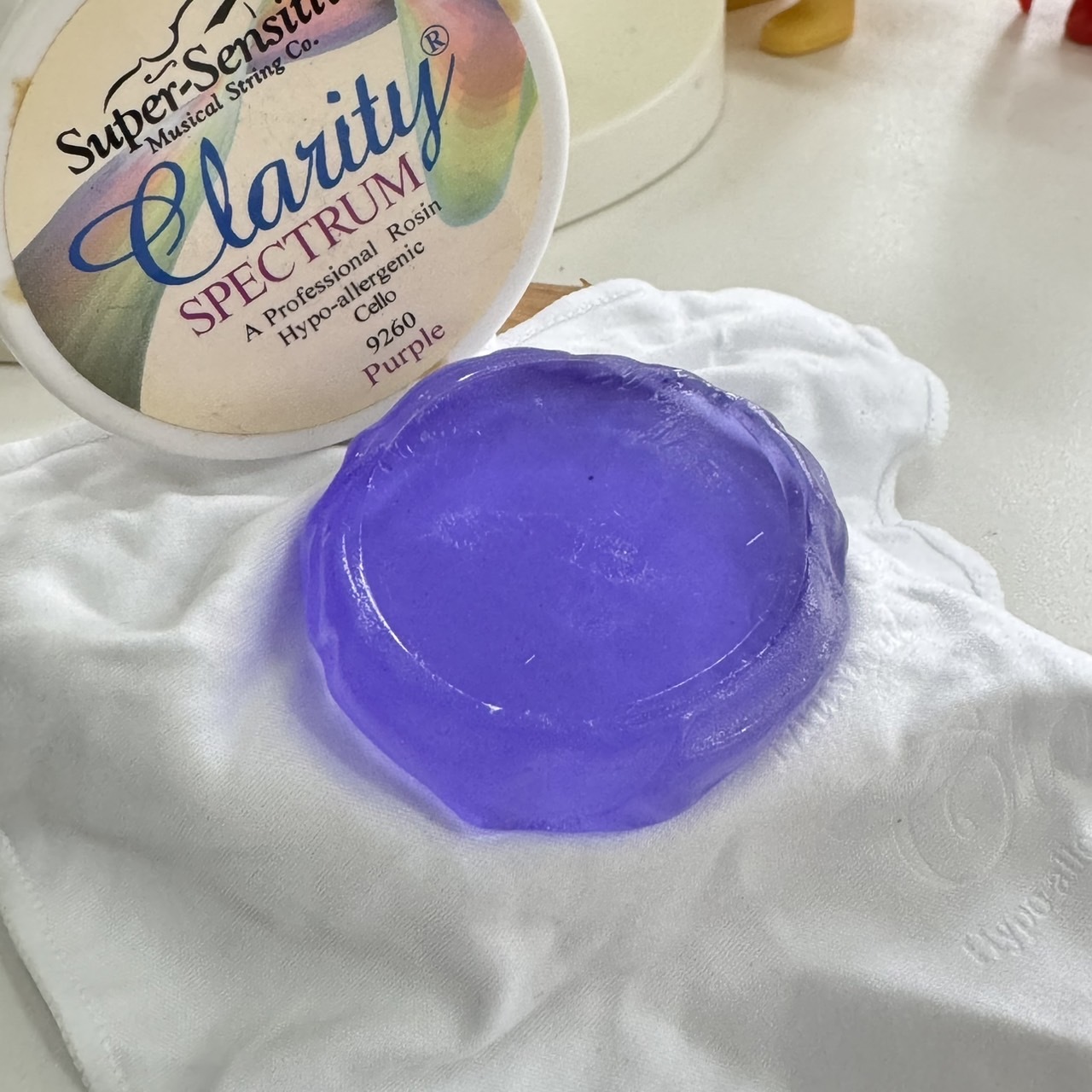 庫存出清 抗過敏松香 美國 Super-Sensitive Clarity DQ9260 大提琴松香