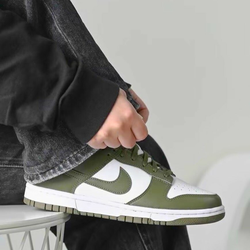 Nike Dunk Low 'Medium Olive' 橄欖綠 綠色 休閒鞋 DD1503120
