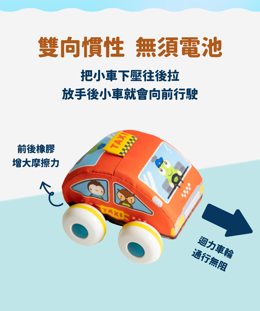 無須電池，使用迴力系統