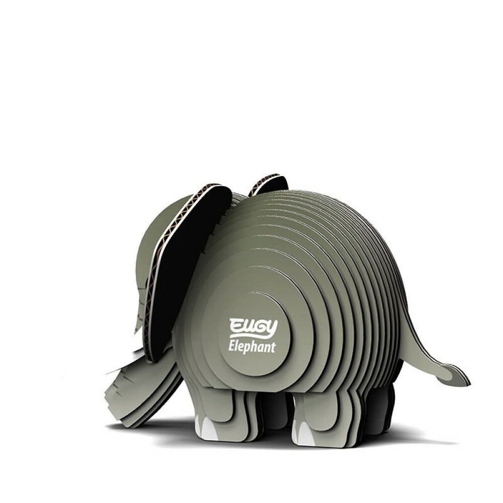 EUGY 3D Cardboard Kit Set Model - 010 Elephant