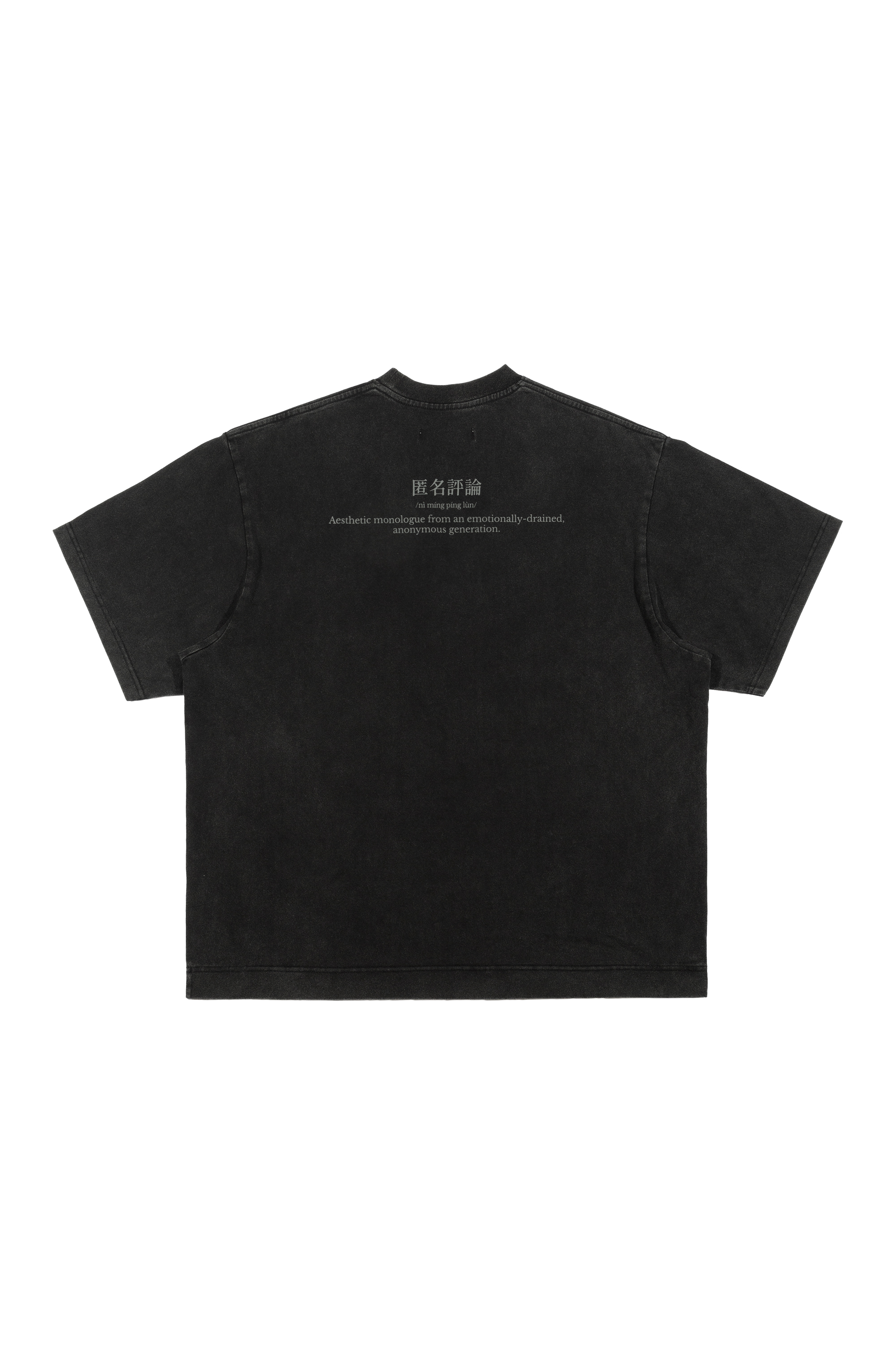 Anonymous Talking  匿名評論印花上衣｜24SS-Nì Míng Píng Lùn Tee