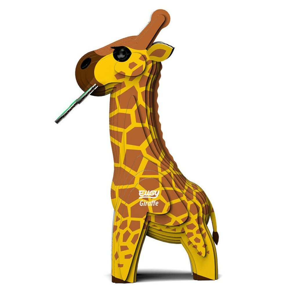 EUGY 3D Cardboard Kit Set Model - 009 Giraffe