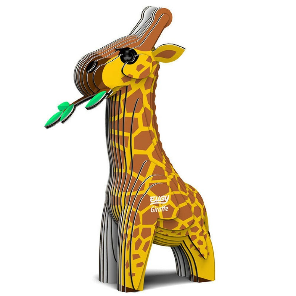 EUGY 3D Cardboard Kit Set Model - 009 Giraffe
