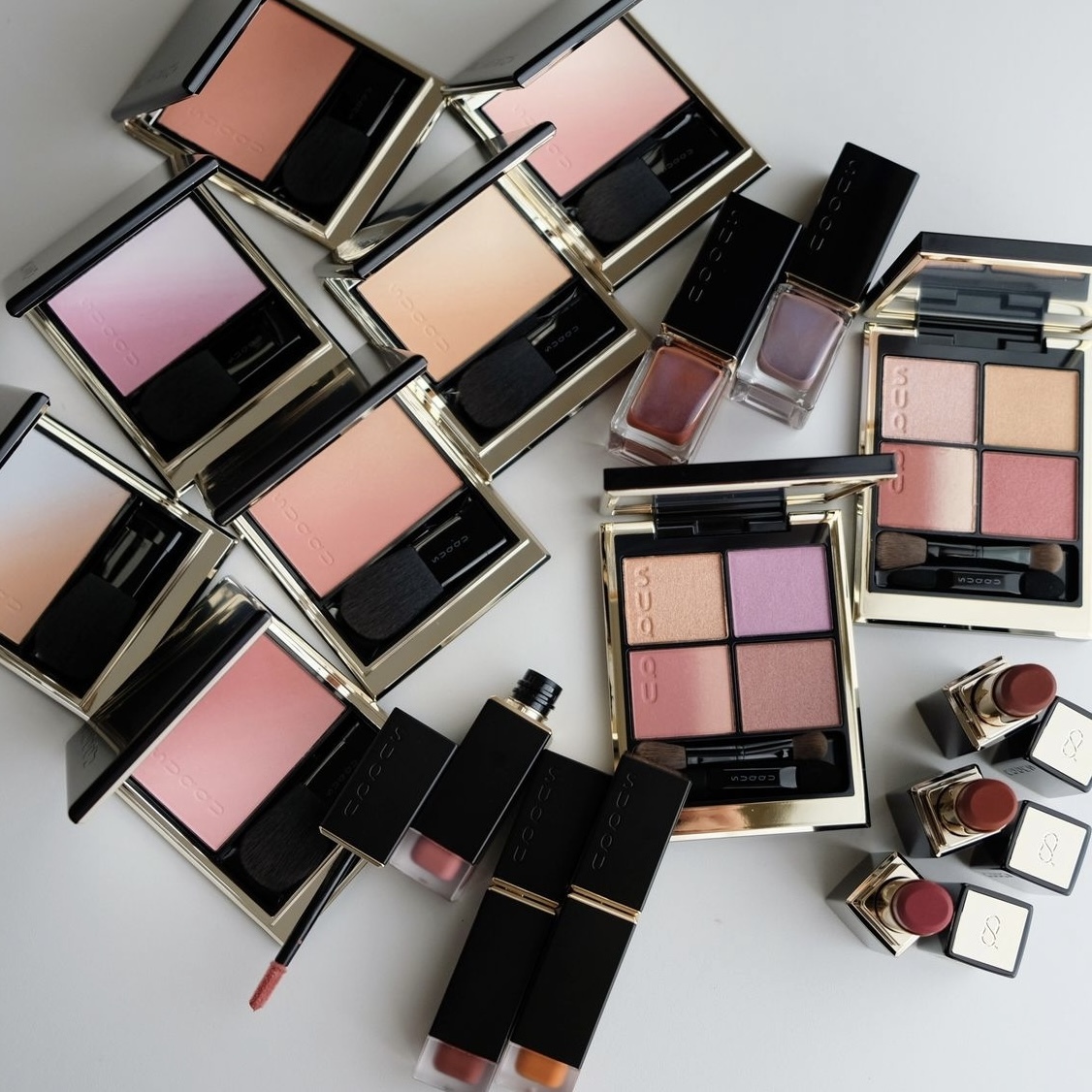 [限定] SUQQU Fall Collection 2024 Signature Color Eyes / Moisture Glaze Lipstick / Comfort Lip Fluid Fog / Nail Color Polish 秋季彩妝系列