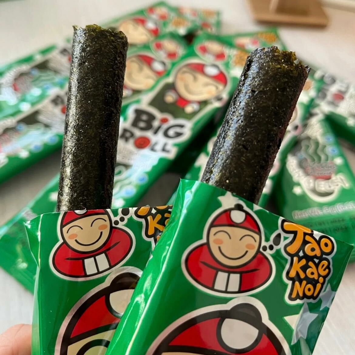 小老板-烤脆紫菜卷（經典原味）6包