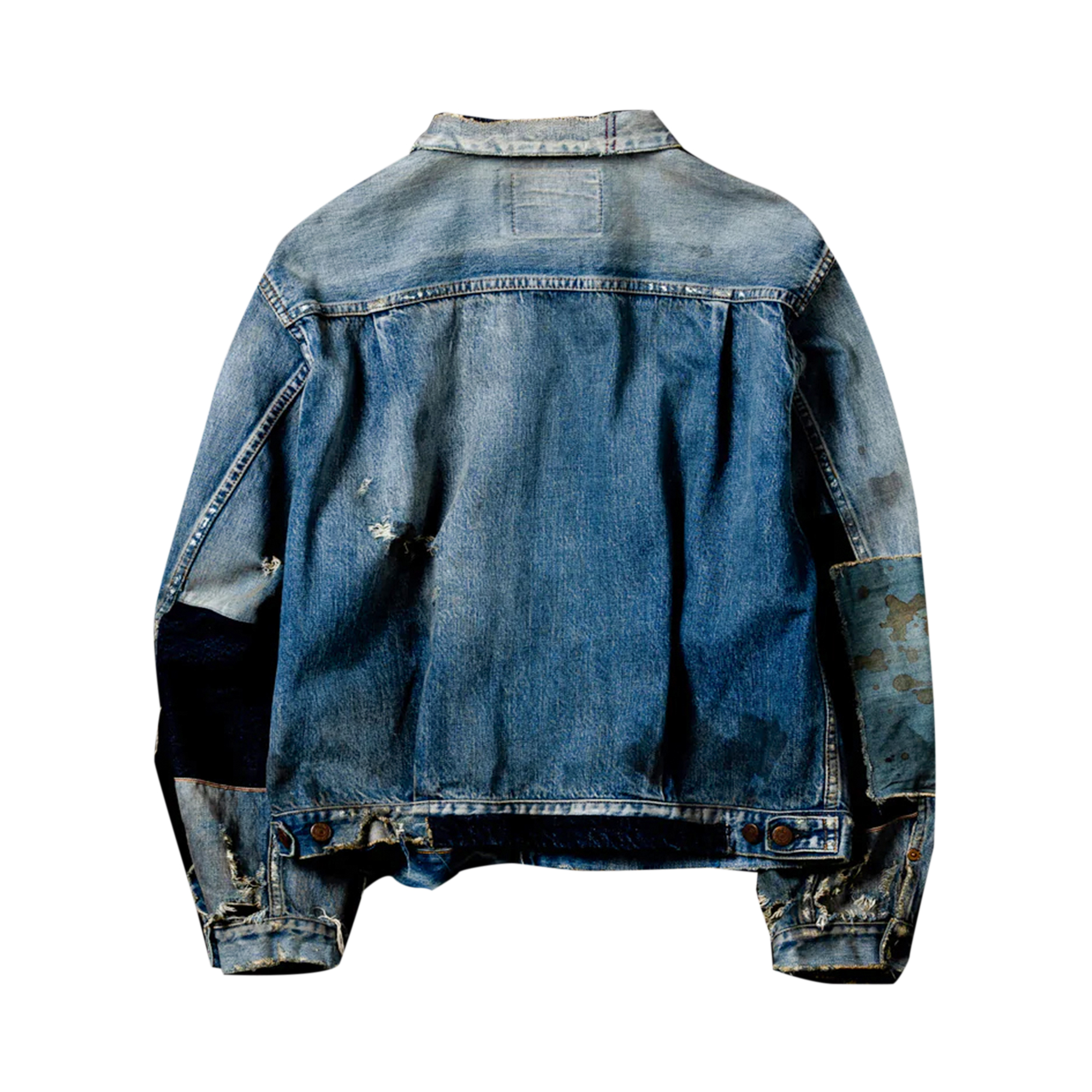 ANACHRONORM Denim Hooded Coat [INDIGO] 【ANACHRONORM】FRONT TUCK