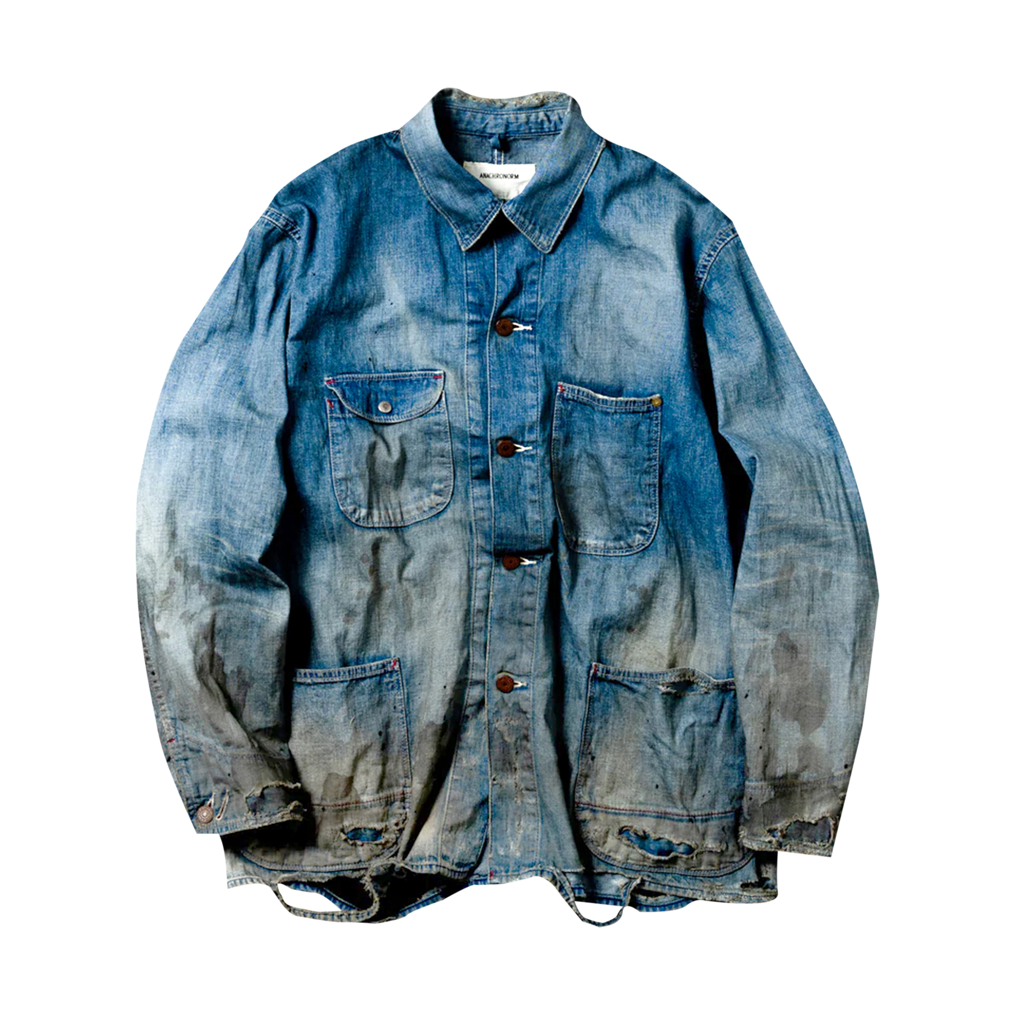 2012SS ANACHRONORM DENIM OVERALLS ANR058