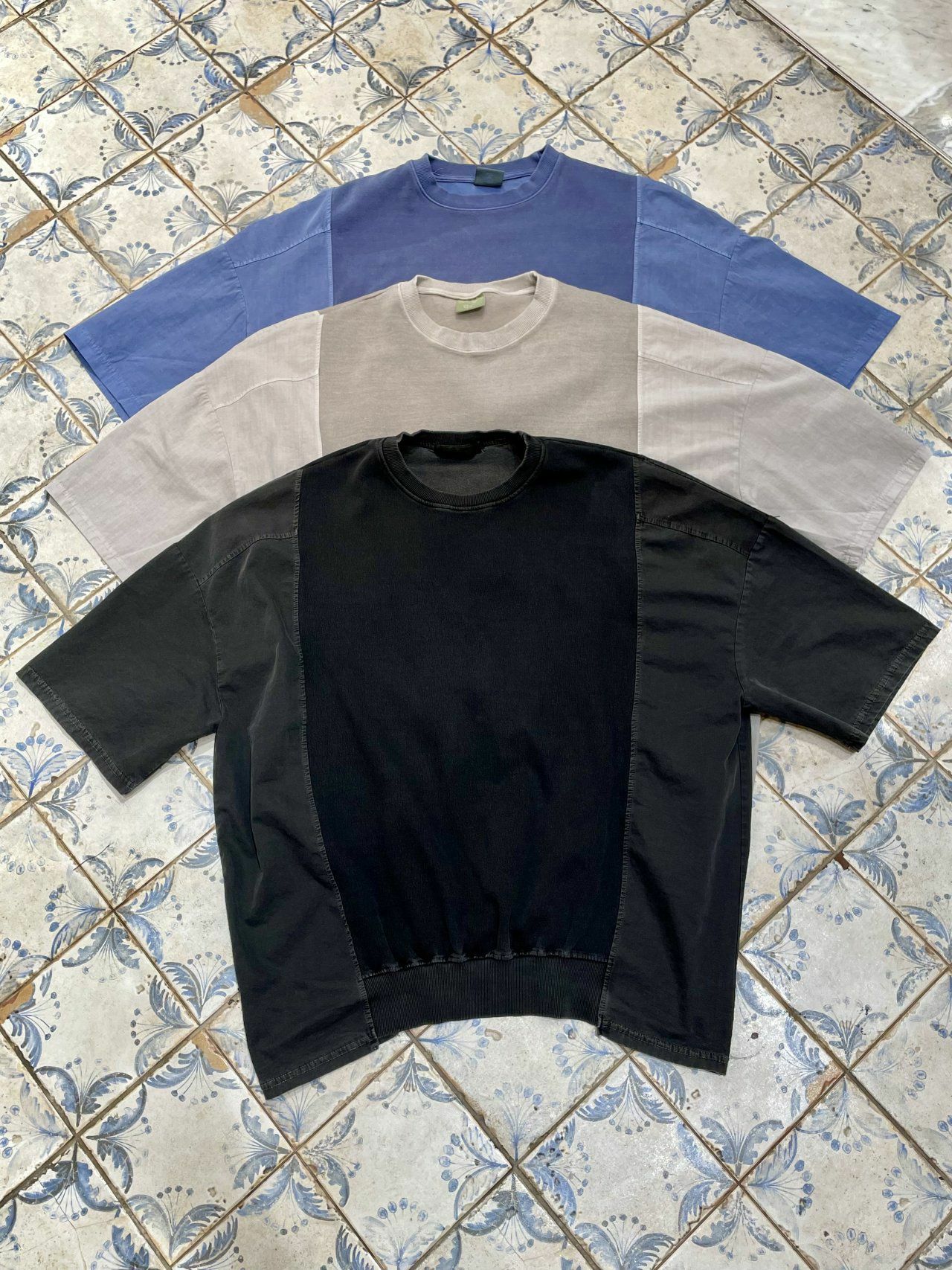 拼色短袖Tee HIGH FIVE-057T