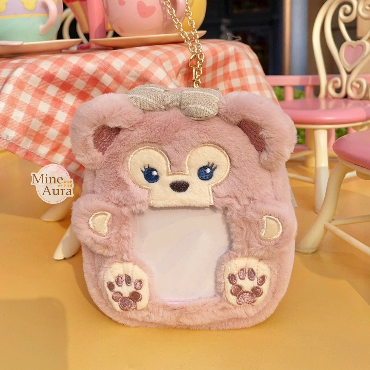 雪莉玫 ShellieMay 透明造型 零錢包 吊飾 鑰匙圈 -上海迪士尼樂園