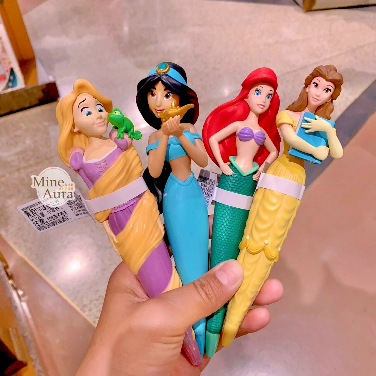 愛麗兒 Ariel 立體站姿 造型 圓珠筆 小美人魚 The Little Mermaid -上海迪士尼樂園