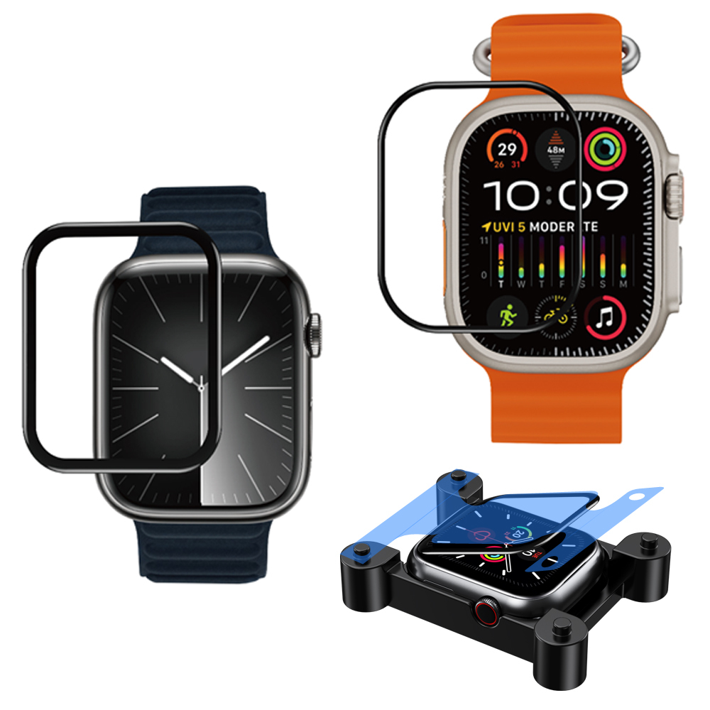 TOTU 拓途 Apple Watch 38/40/41/42/44/45/49mm 高清保護貼保護膜 定位器 PG-7系列