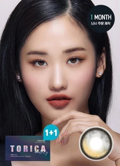 [半年拋][散光] Lensme Torica KURING 6  Month Black 隱形眼鏡｜1片