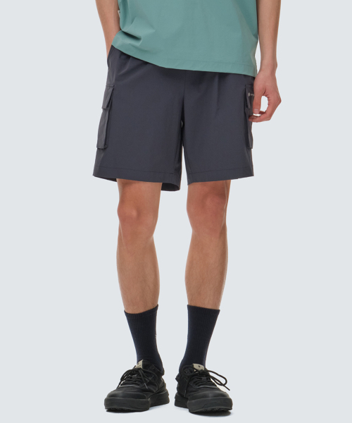 【代購】Snow Peak 雪諾必克 Thin Tech 梭織 雙口袋 工裝褲 短褲 S24MUSHP62