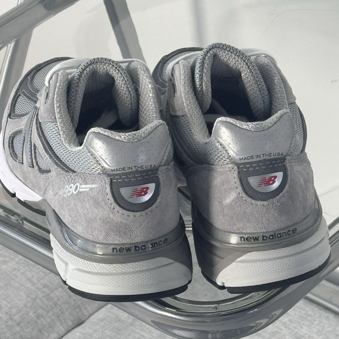 New Balance 990v4 Core 元祖灰 麂皮 經典 復古 運動慢跑鞋 老爹鞋