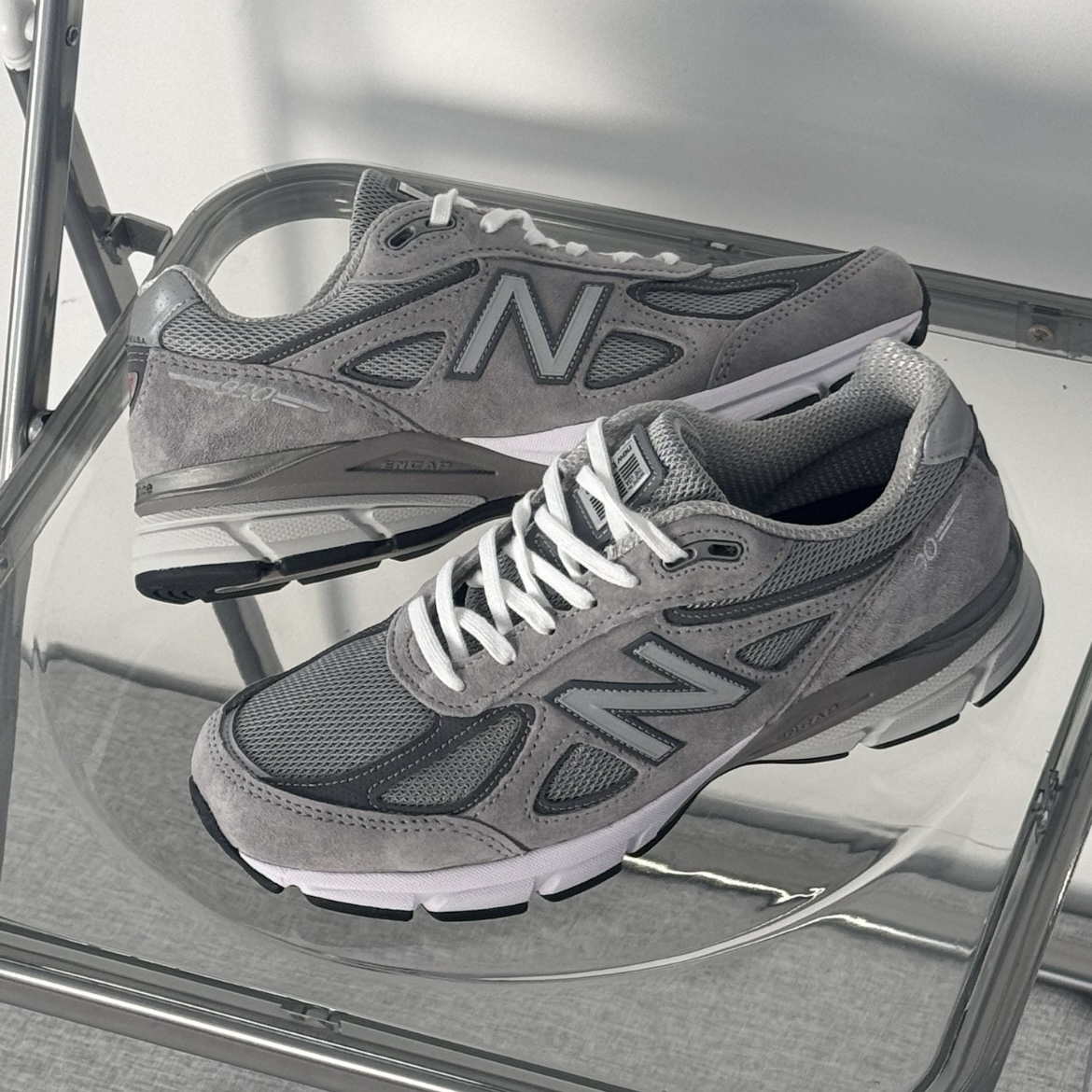 New Balance 990v4 Core 元祖灰 麂皮 經典 復古 運動慢跑鞋 老爹鞋