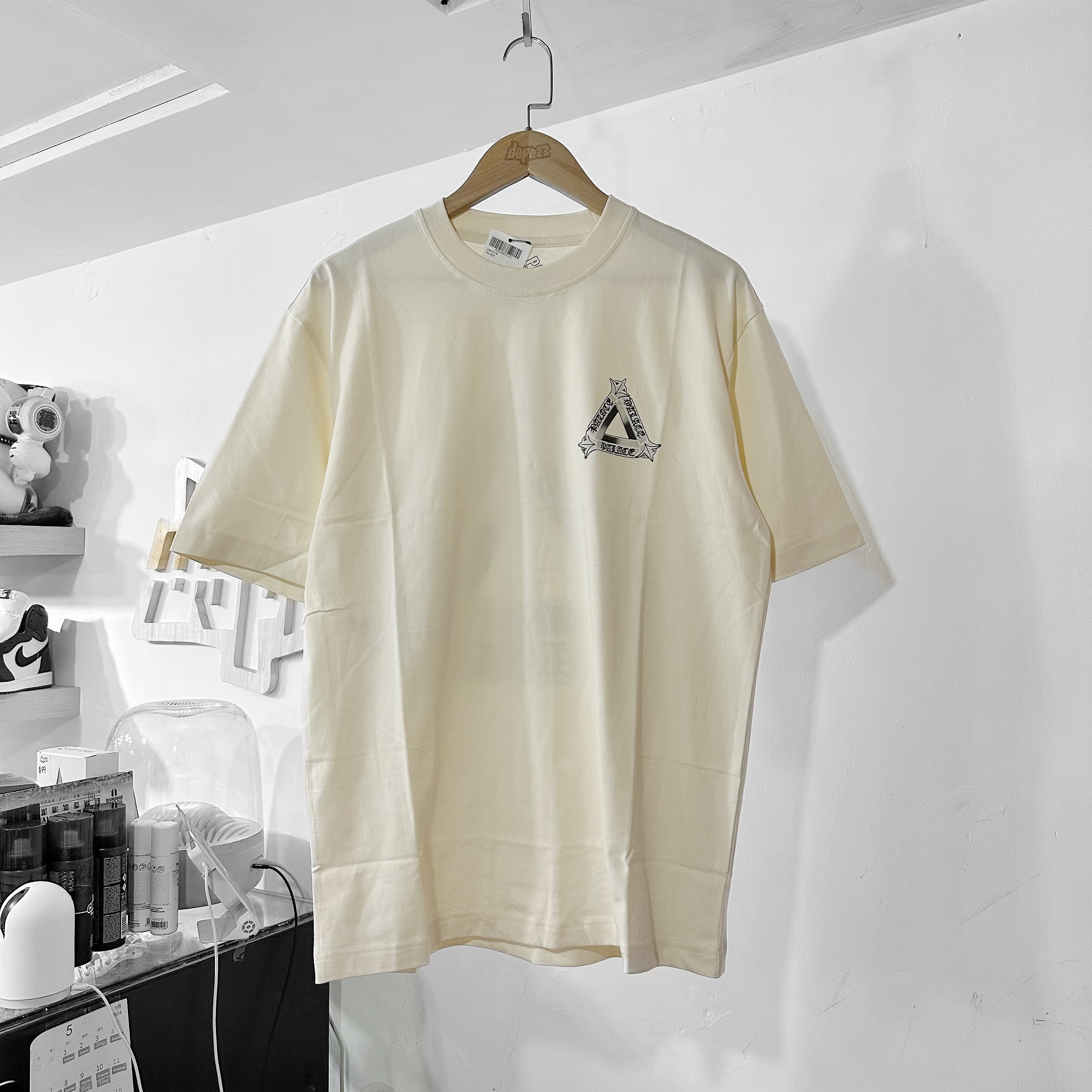 PALACE SS24 Tri-OG T-Shirt Soft White