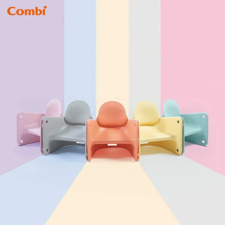 Combi 幼兒學習椅 (珊瑚橙) 117849