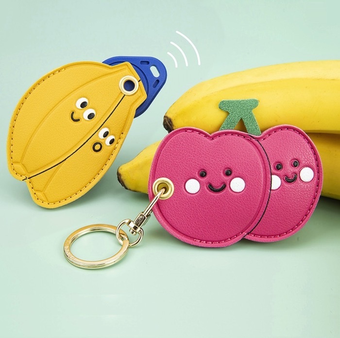 《52207》茄子香蕉櫻桃逼逼卡鑰匙圈