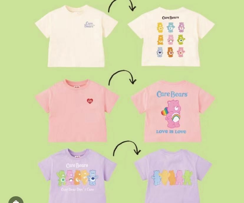 廠單 Care bear親子短袖