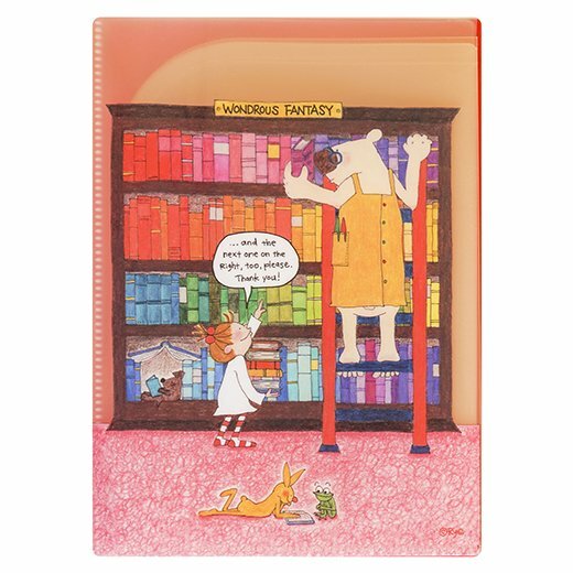 COCO-書 6個口袋 A5資料夾｜日本Greeting Life