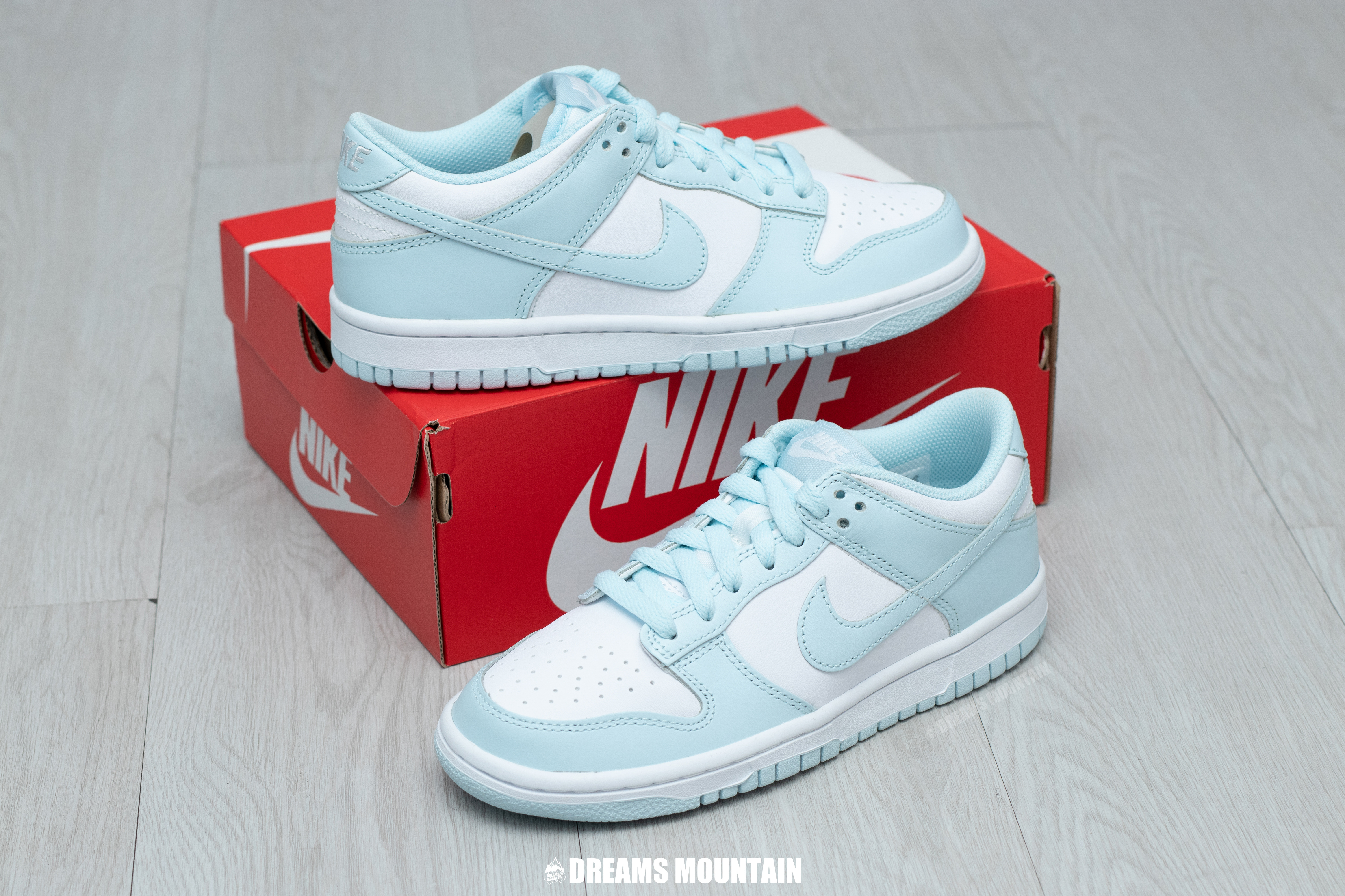 【預訂】Nike Dunk Low "Glacier Blue" 冰川藍-GS