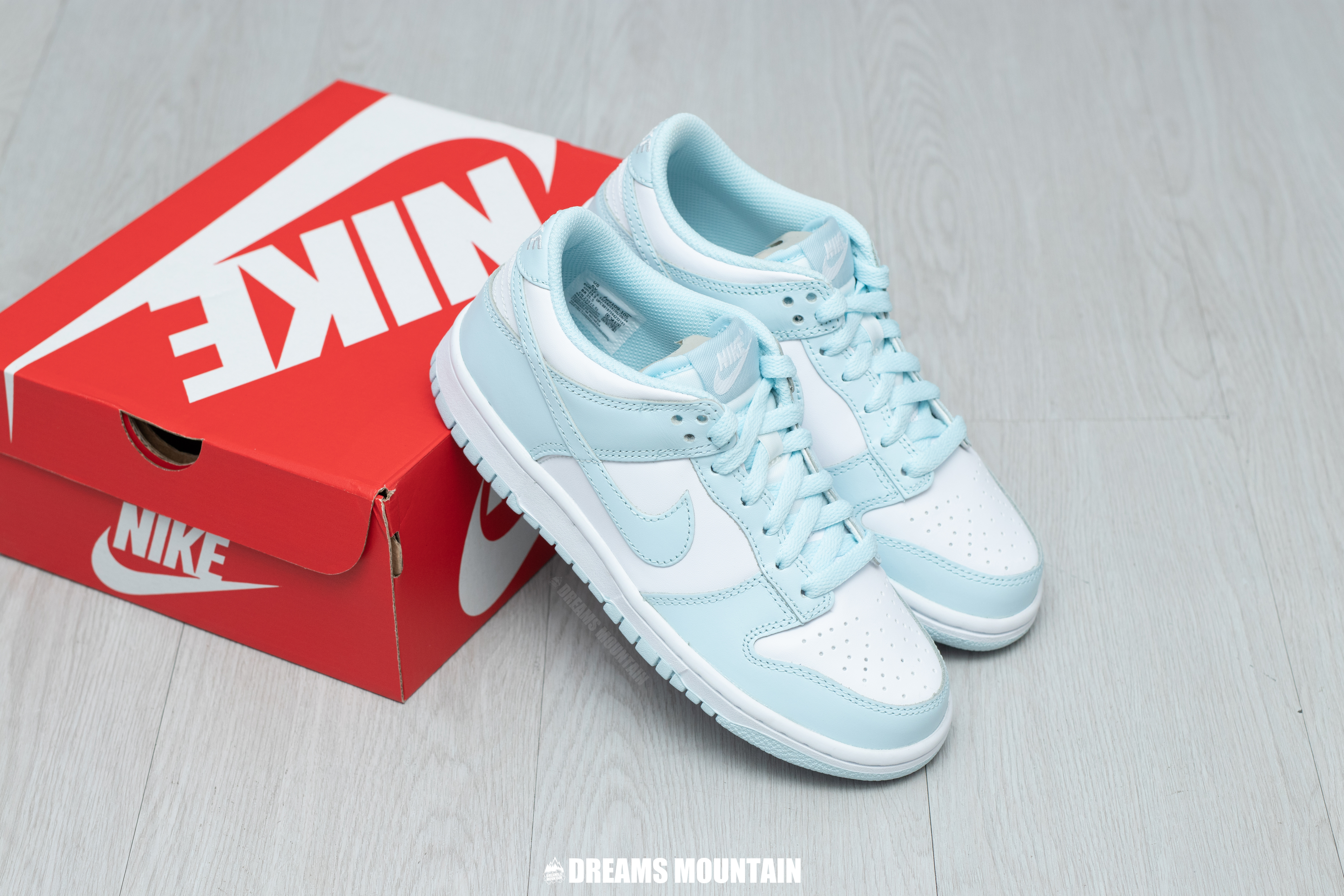【預訂】Nike Dunk Low "Glacier Blue" 冰川藍-GS