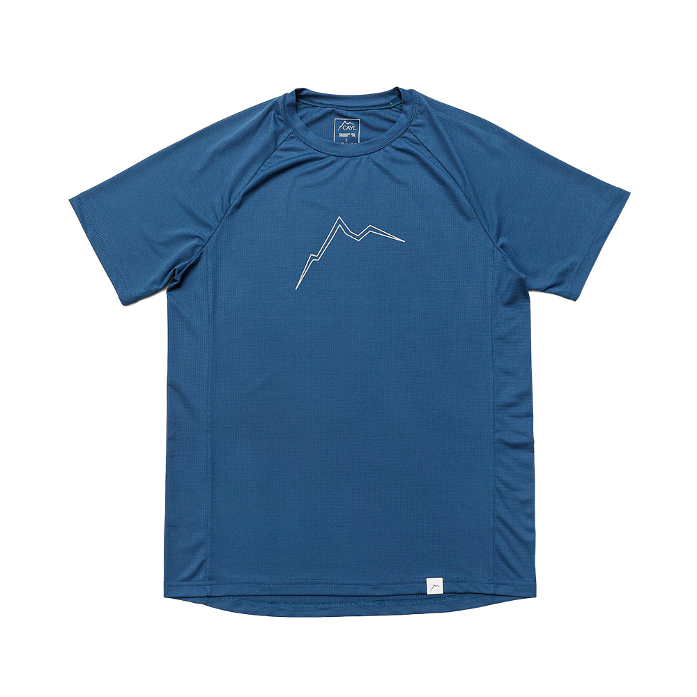 【CAYL】reflect logo short sleeve / stone CAYL] Reflect Logo Short Sleeve 抗臭排汗T-Shirt｜AML
