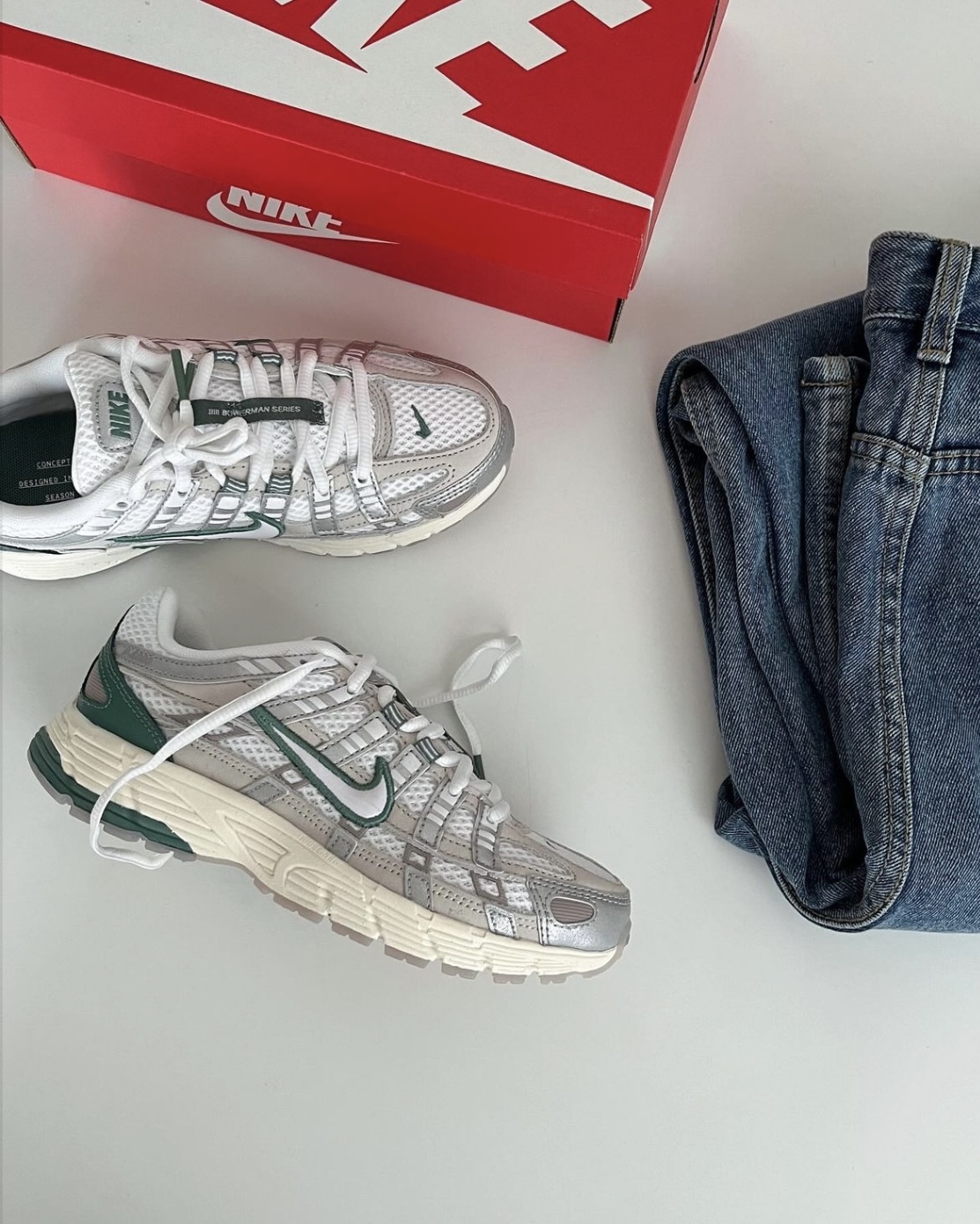 Nike P-6000 PRM 奶油石灰綠 灰綠色 復古 慢跑鞋 老爹鞋 男女款 HF4308-072/預購