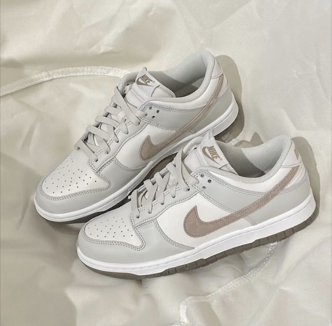 Nike Dunk Low 奶茶灰棕色 灰白色 奶茶棕 皮革 男女款 FJ4188-001/預購