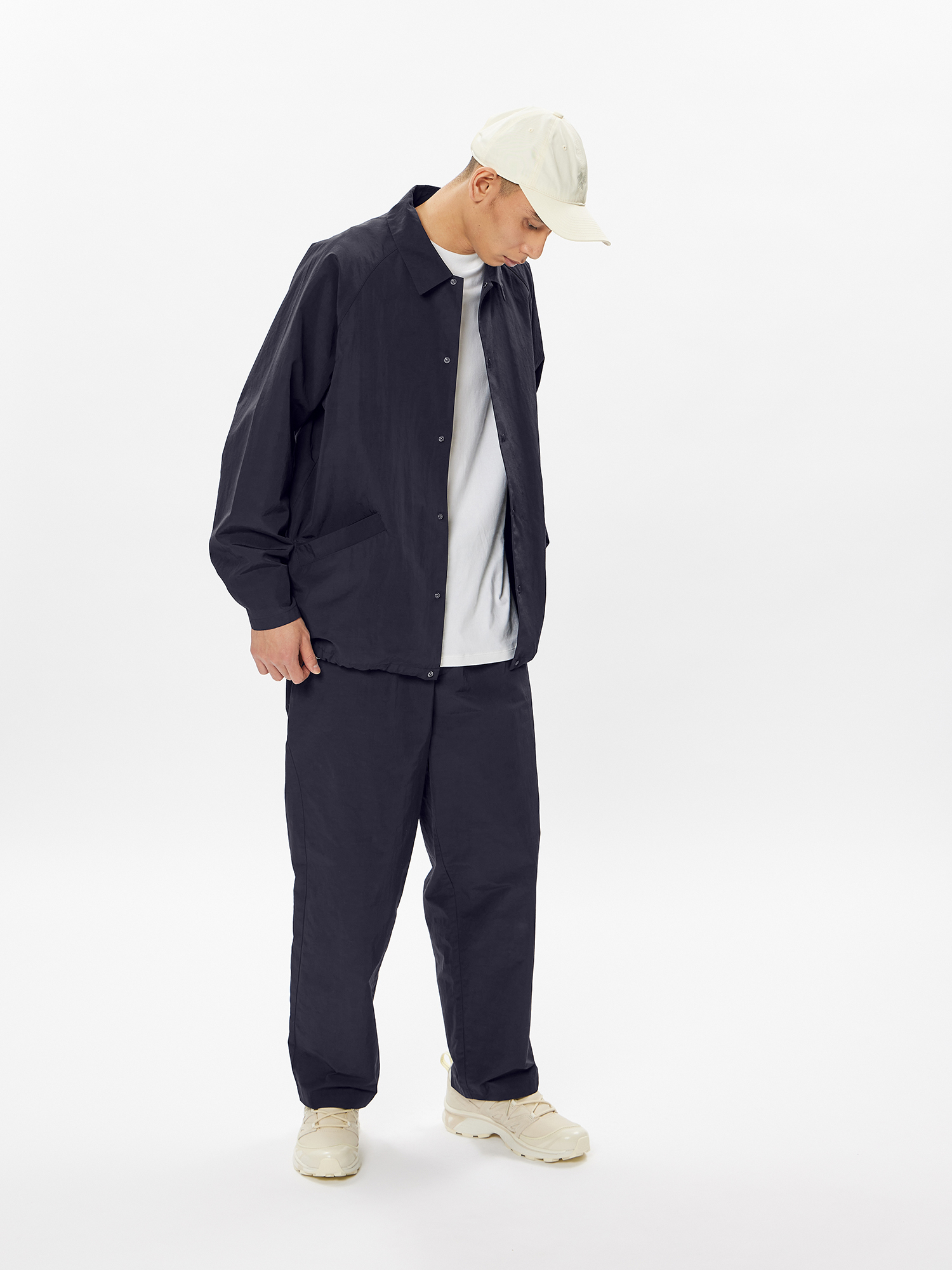 [Goldwin] Nylon Coach Jacket