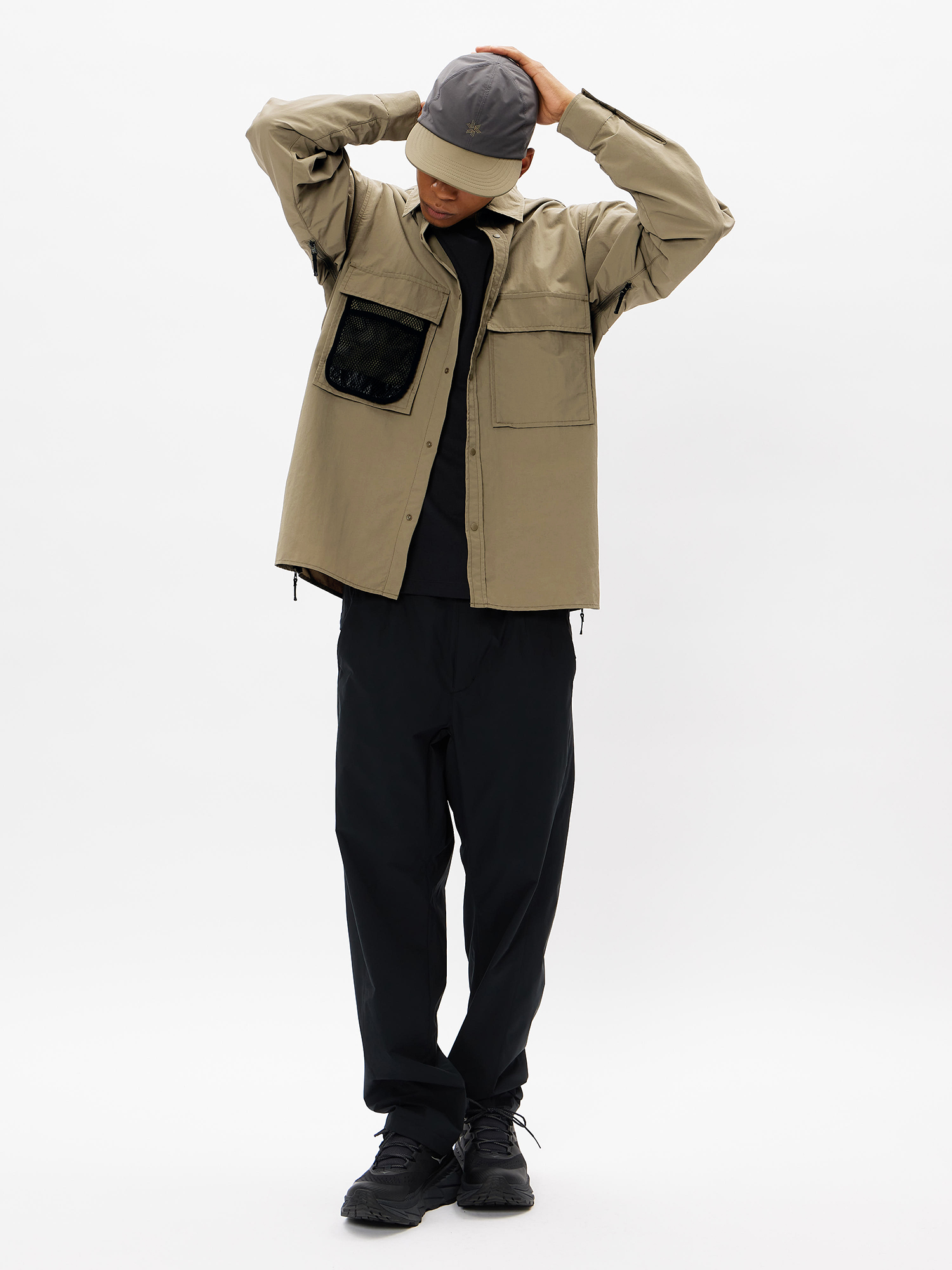 [Goldwin] Field Venti Nylon Shirt（GM54104）