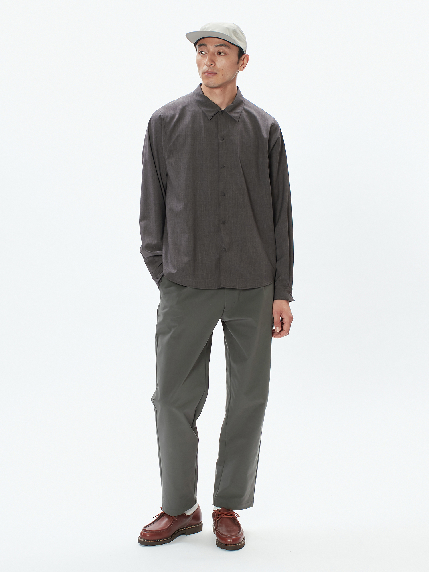 [Goldwin] One Tuck Tapered Stretch Pants