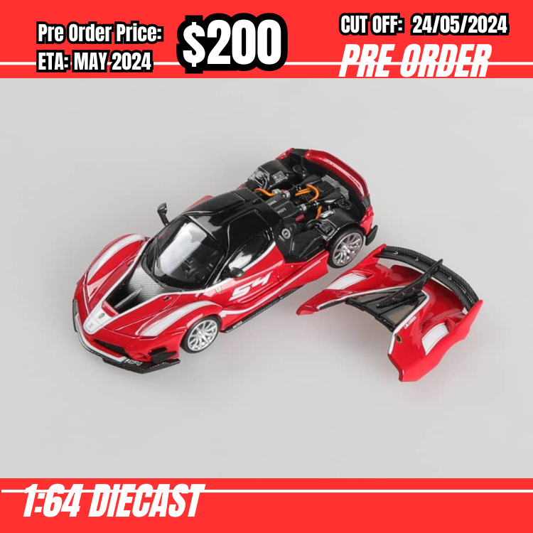 PO-$200 * Stance Hunter * 1:64 FXX-K EVO Red #54 [OD23/05]