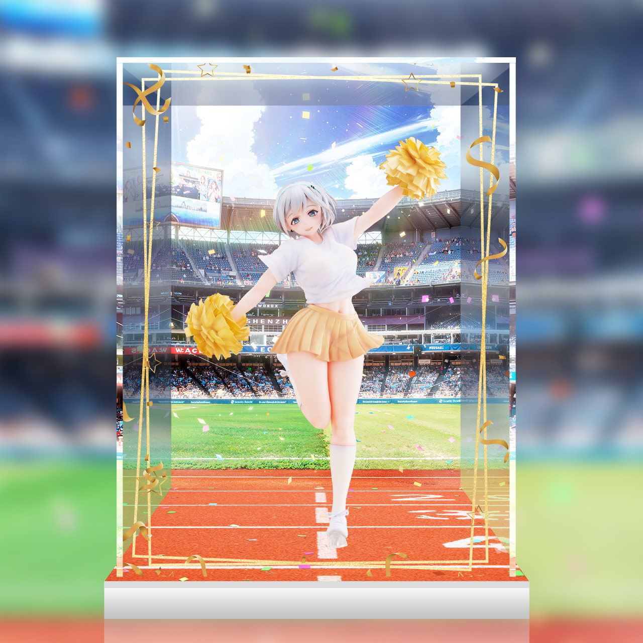 AOWOBOX] Hobby·sakura 啦啦隊係列莉庫手辦主題展示盒, image size:1280x1280