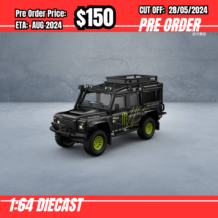 PO-$150 * Time Micro * 1:64 Defender 110 Monster [OD23/05]