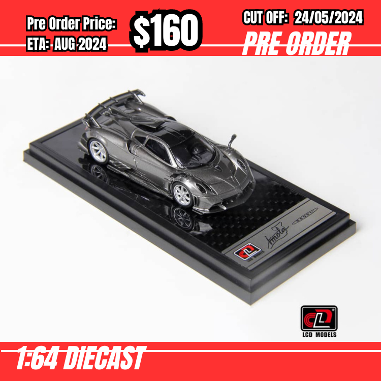PO-$160 * LCD * 1:64 Imola V12 Grey [OD23/05]