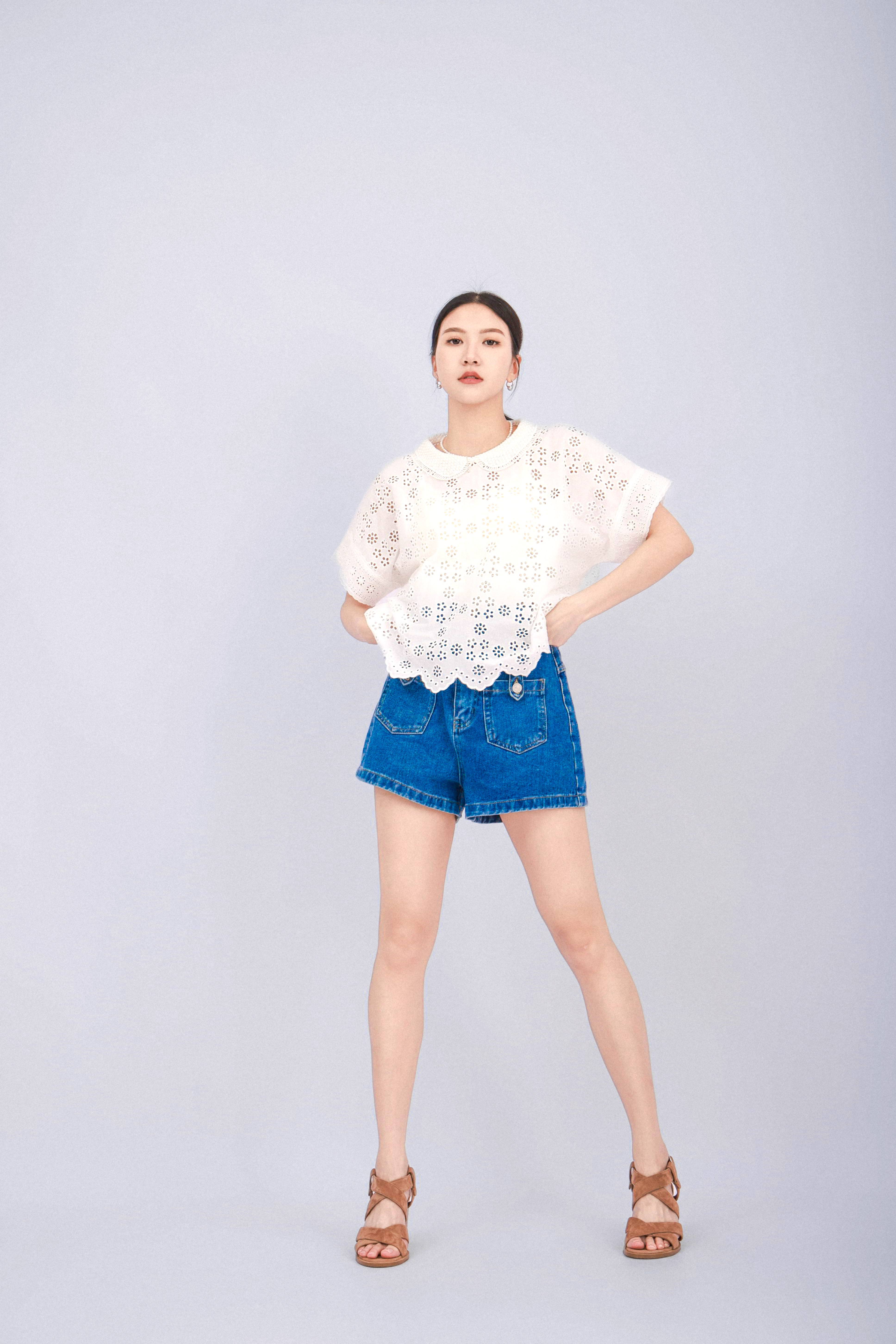 造型 947（上衣＋牛仔褲）