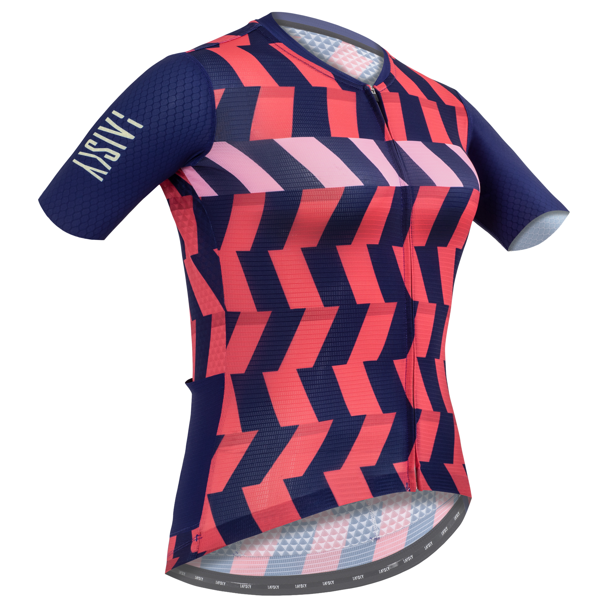 女款空力短車衣 信號 紅