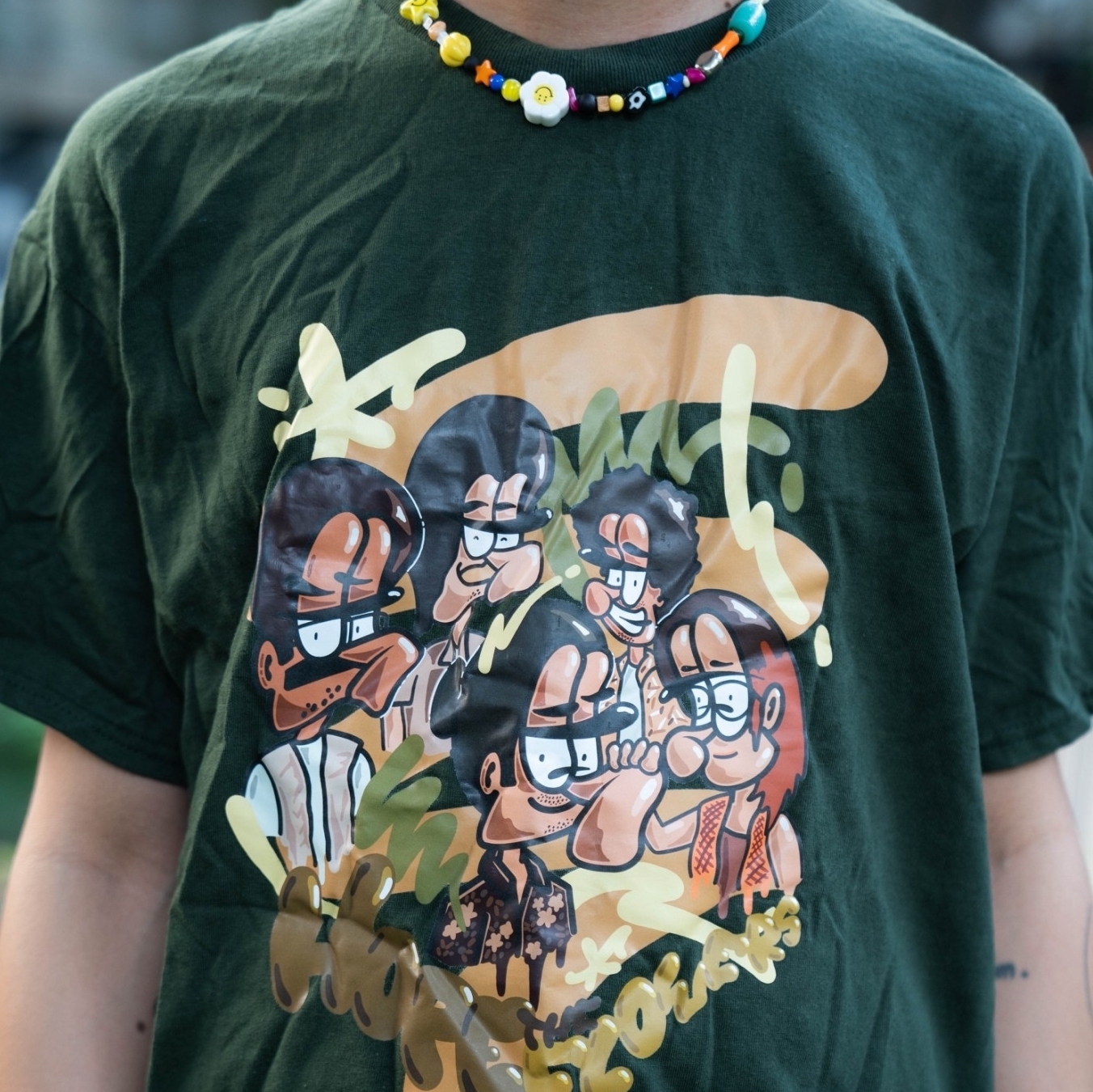 【Hope the Flowers】綠色Tee