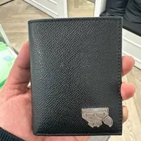 [S] KARL LAGERFELD 24SM3201 K/KOCKTAIL MEN'S WALLET,BLACK, 8720744723165 (SKL1043)