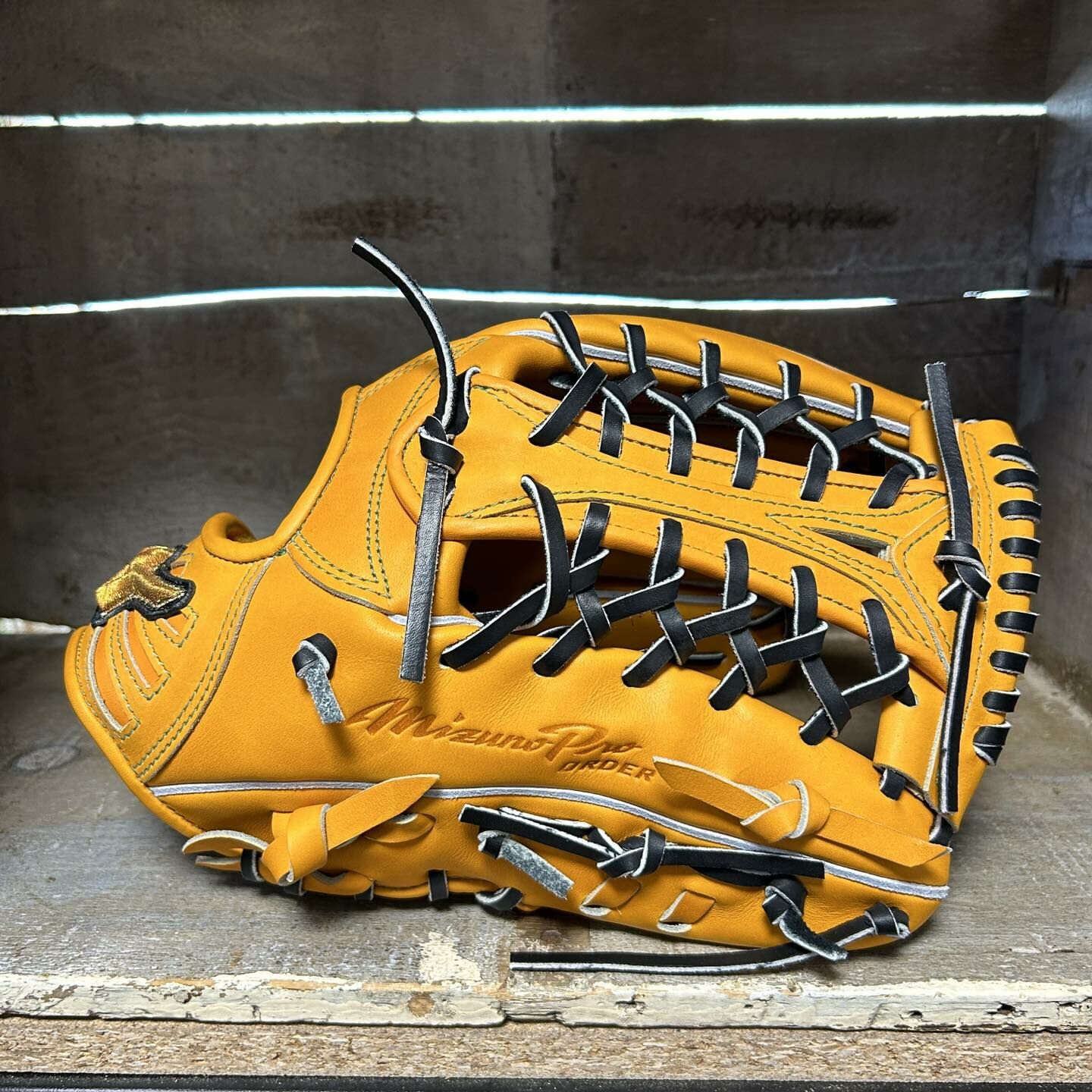 照片分享】 MizunoPro Order 硬式外野訂做神里和毅(横浜DeNA)モデル